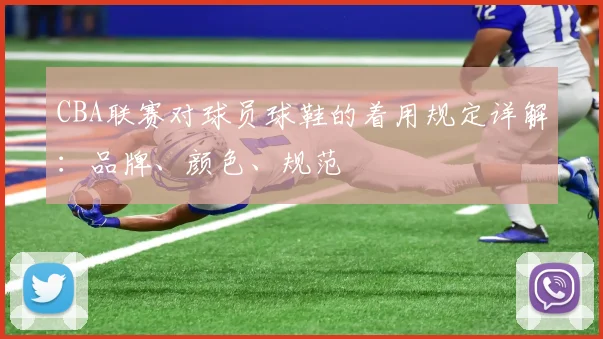CBA联赛对球员球鞋的着用规定详解：品牌、颜色、规范